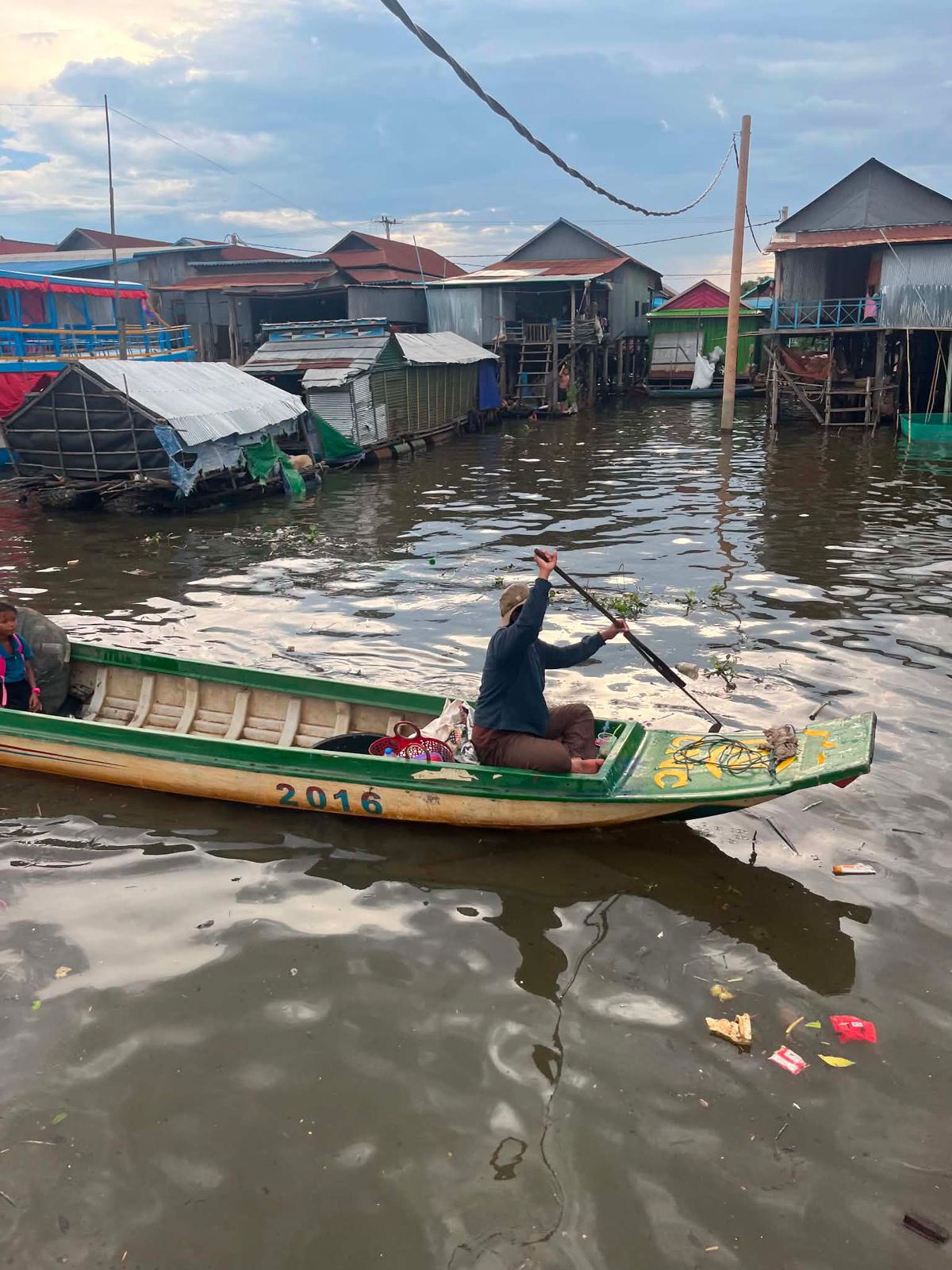 Kompong Plulk floating village